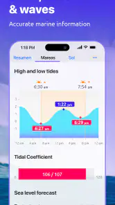 Nautide: Tides, Wind, Waves + screenshot
