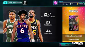 NBA 2K25 MyTEAM screenshot
