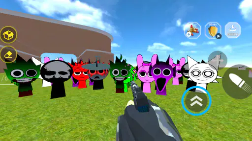 Nextbots In Backrooms: Shooter 6