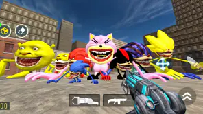 Nextbots In Playground mod screenshot