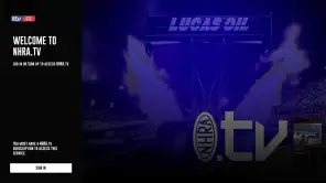 NHRA.TV screenshot