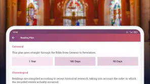 NIV Bible version, Offline app screenshot