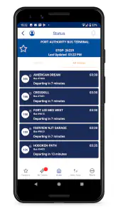 NJ TRANSIT Mobile App screenshot