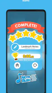Note Rush: Learn to Read Music screenshot