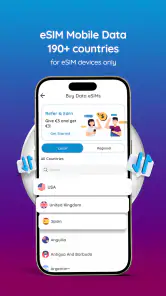 Numero: Travel eSIM & Numbers screenshot