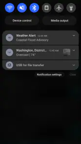 NWS Weather screenshot