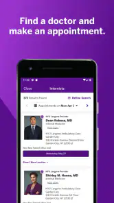 NYU Langone Health screenshot