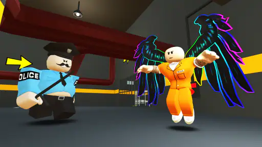 Obby Prison Escape from Barry 5