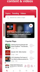 Offline Podcast App: Player FM screenshot
