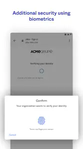 Okta Verify screenshot