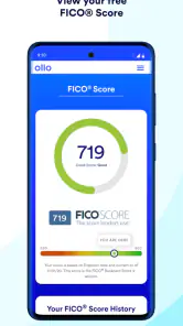 Ollo Credit Card Mobile App screenshot