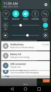 OneBusAway screenshot