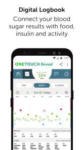 ​OneTouch Reveal® app screenshot