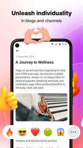 Online chat, calls - Gem Space screenshot