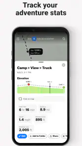 onX Backcountry Trail Maps GPS screenshot