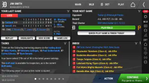 OOTP Baseball Go 25 screenshot