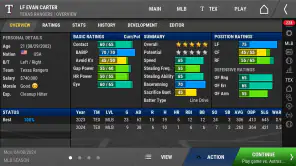 OOTP Baseball Go 25 screenshot