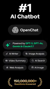 Open Chat - AI bot app screenshot