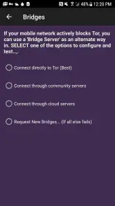 Orbot: Tor for Android screenshot