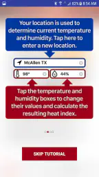 OSHA NIOSH Heat Safety Tool 2