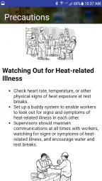 OSHA NIOSH Heat Safety Tool 3