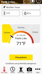 OSHA NIOSH Heat Safety Tool 6