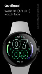 Outlined Watch Face 1