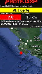 OVSICORI-UNA Alerta Terremotos 5