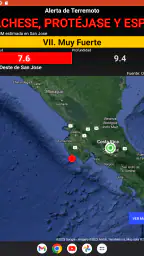 OVSICORI-UNA Alerta Terremotos 6