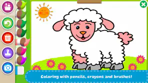 Paint and Learn Animals screenshot