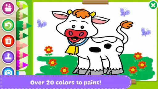 Paint and Learn Animals 2