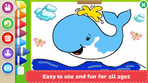 Paint and Learn Animals screenshot