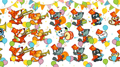 Pango Musical March: 3-6 years 4