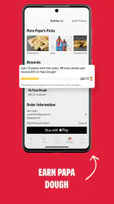 Papa Johns Pizza & Delivery screenshot