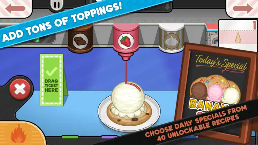 Papa's Scooperia To Go! 4