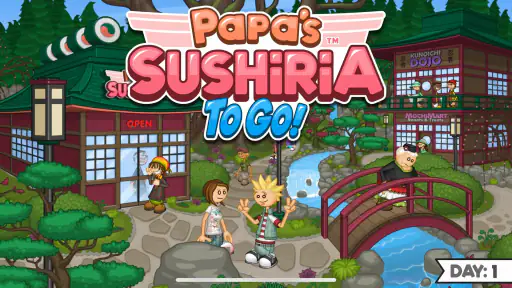 Papa's Sushiria To Go! 1