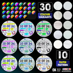 Paper of Time - Watch Face 6