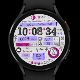 Paper of Time - Watch Face 8