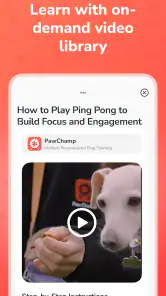 PawChamp - Dog Training & Care screenshot