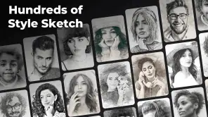Pencil Sketch Photo Editor screenshot