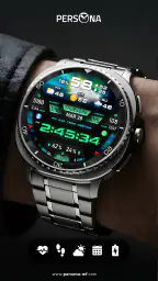 PER27 Digital Watch Face 7