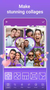 PicsLeap–AI Photo Editor &Grid screenshot
