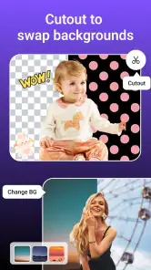 PicsLeap–AI Photo Editor &Grid screenshot