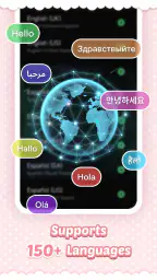 Pink Cute Hippo Theme 8