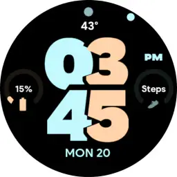 Pixel Pro 2 - Watch face 8