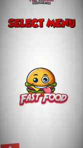 Play Pretend Food Menu screenshot