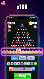 Plinko S x100: Plinko Balls XY 3