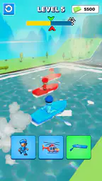 Police Car Shape Shifting Race 4