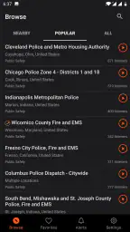 Police Scanner - Live Radio 7