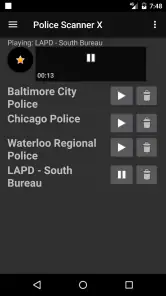 Police Scanner X screenshot